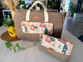 Ensemble Sacoche Ordinateur & Pochette Assortie – Velours Côtelé, Sur Mesure | Le Petit Atelier 27