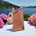 Étui à lunettes Velours Côtelé Rose Pâle – Le Petit Atelier 27