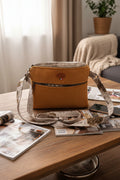 Petit Sac à Bandoulière en Velours Côtelé – Poche Zippée, Bandoulière Interchangeable | Le Petit Atelier 27