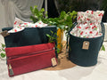 Ensemble Étui à Livre, Pochon & Trousse en Velours Côtelé – Fait Main | Le Petit Atelier 27